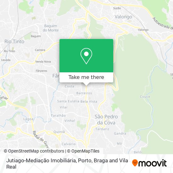 Jutiago-Mediação Imobiliária map