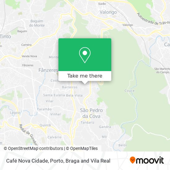 Café Nova Cidade map