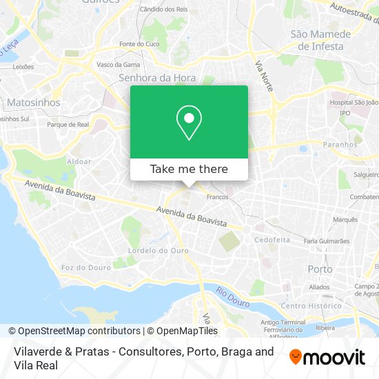 Vilaverde & Pratas - Consultores mapa