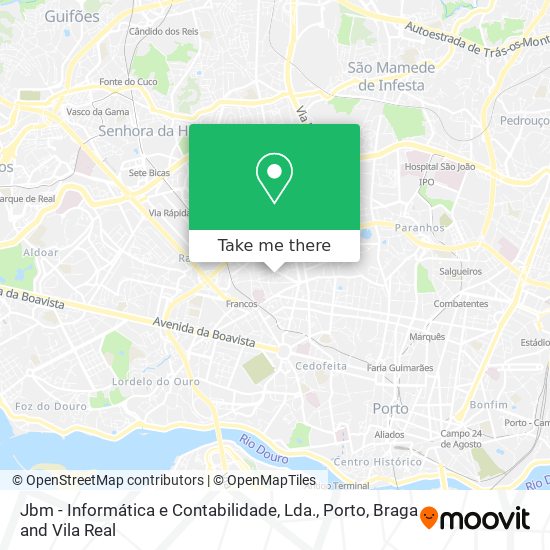 Jbm - Informática e Contabilidade, Lda. map