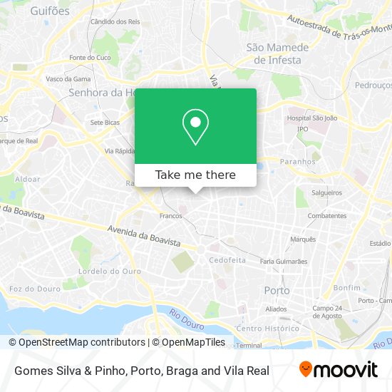 Gomes Silva & Pinho map