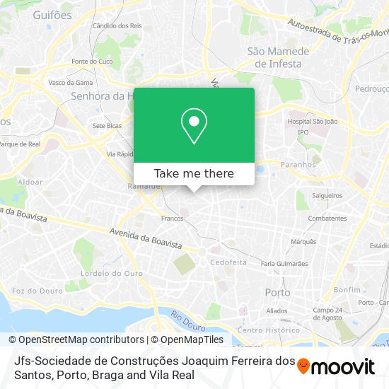 Jfs-Sociedade de Construções Joaquim Ferreira dos Santos map