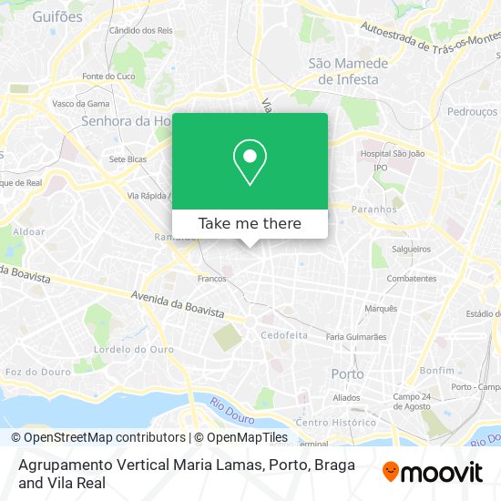 Agrupamento Vertical Maria Lamas map