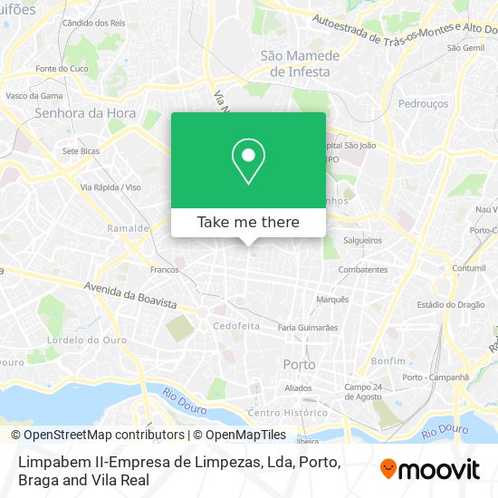 Limpabem II-Empresa de Limpezas, Lda mapa