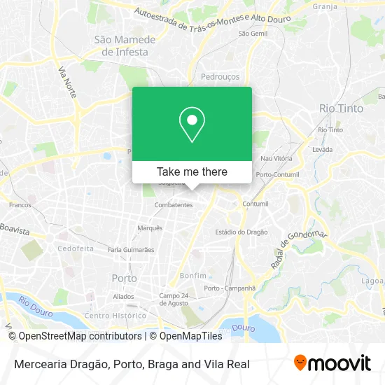 Mercearia Dragão map