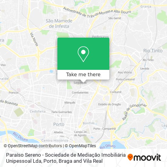 Paraíso Sereno - Sociedade de Mediação Imobiliária Unipessoal Lda map