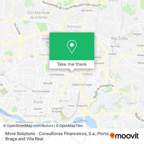 More Solutions - Consultores Financeiros, S.a. map