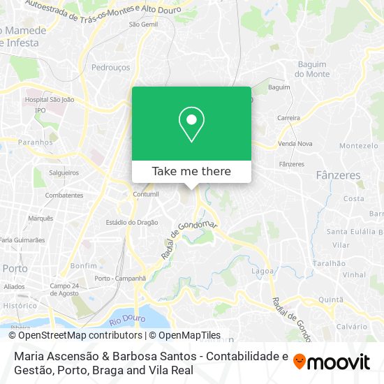 Maria Ascensão & Barbosa Santos - Contabilidade e Gestão map