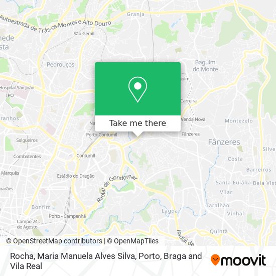 Rocha, Maria Manuela Alves Silva mapa