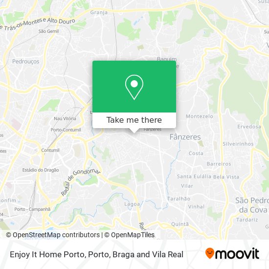 Enjoy It Home Porto map