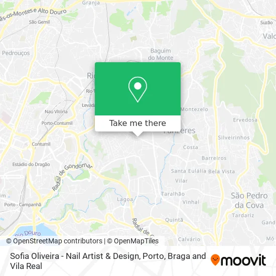 Sofia Oliveira - Nail Artist & Design map