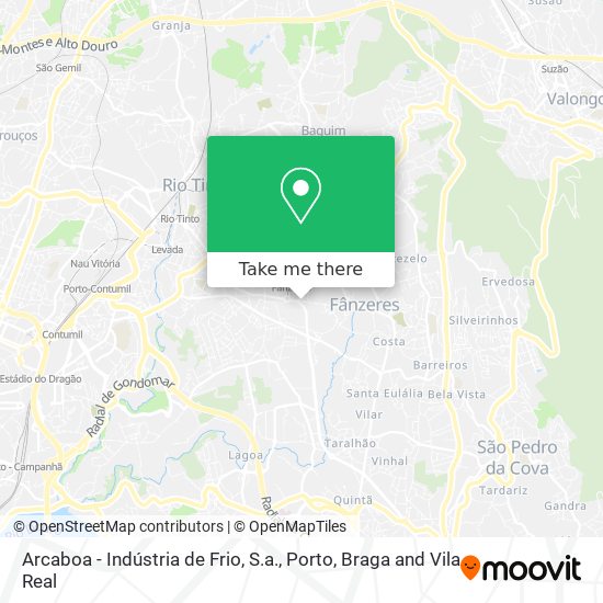 Arcaboa - Indústria de Frio, S.a. map