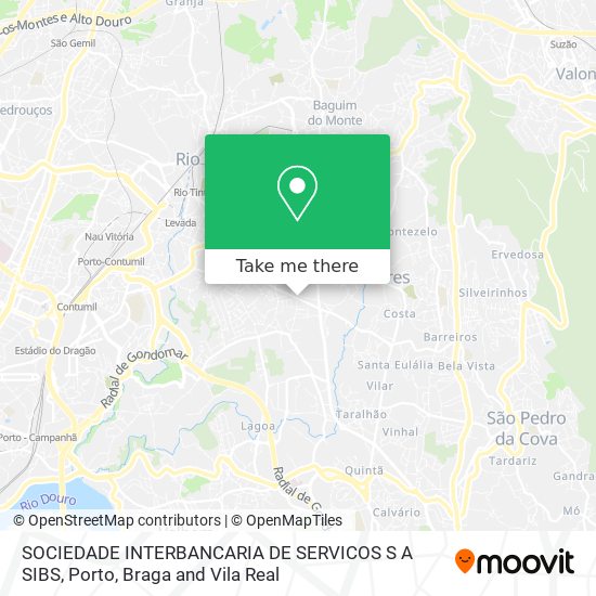 SOCIEDADE INTERBANCARIA DE SERVICOS S A SIBS mapa