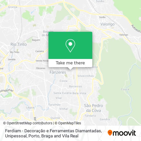 Ferdiam - Decoração e Ferramentas Diamantadas, Unipessoal map