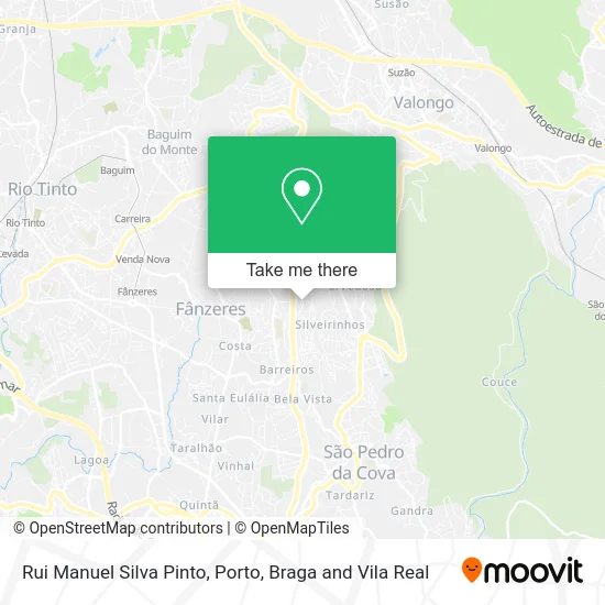 Rui Manuel Silva Pinto map