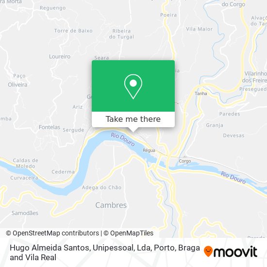 Hugo Almeida Santos, Unipessoal, Lda mapa