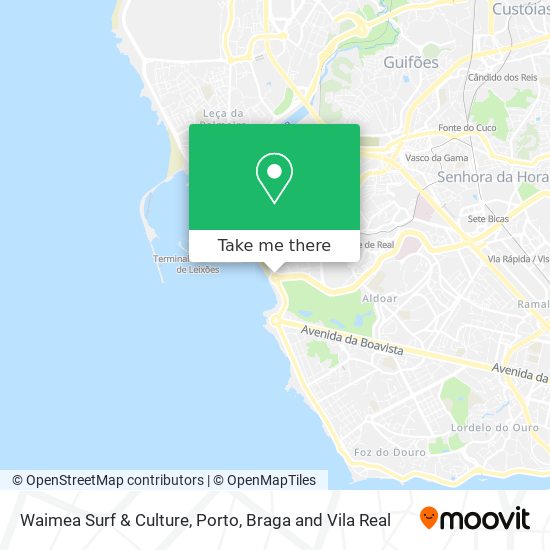 Waimea Surf & Culture map