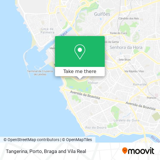 Tangerina map