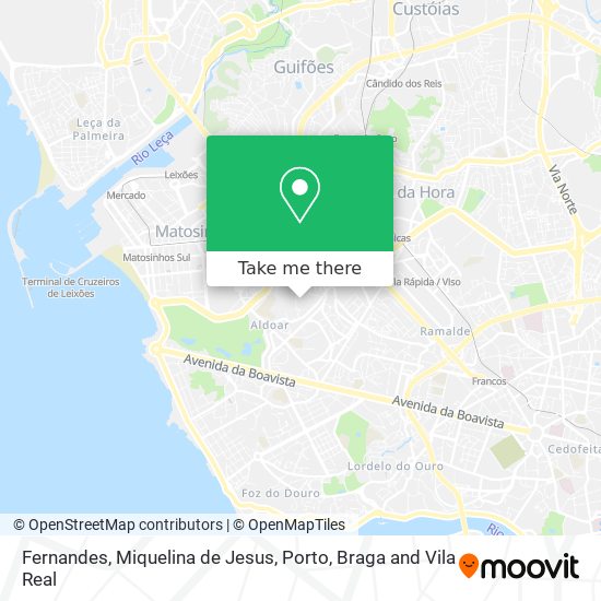 Fernandes, Miquelina de Jesus map