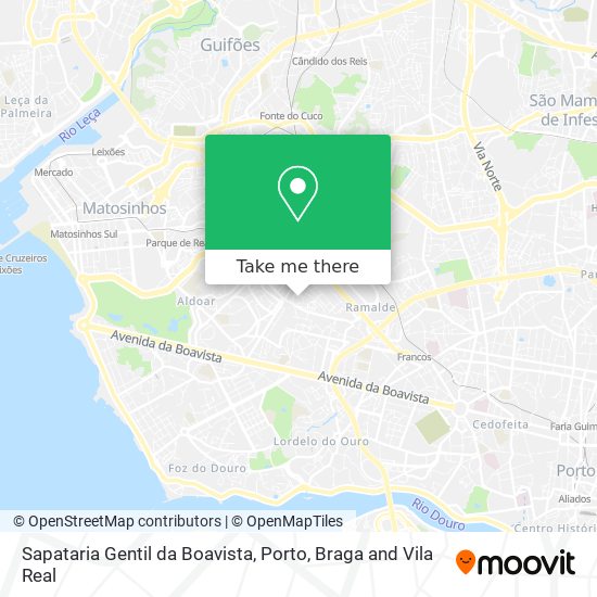 Sapataria Gentil da Boavista map