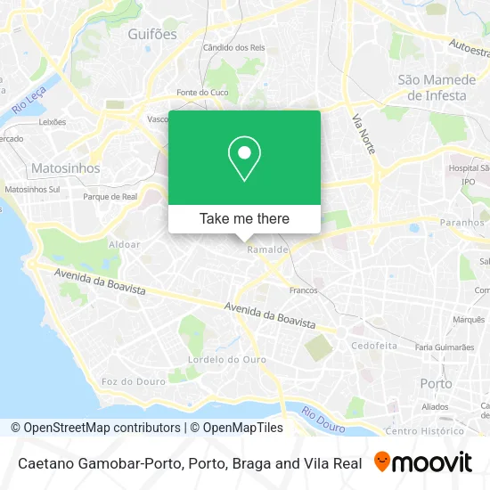 Caetano Gamobar-Porto map