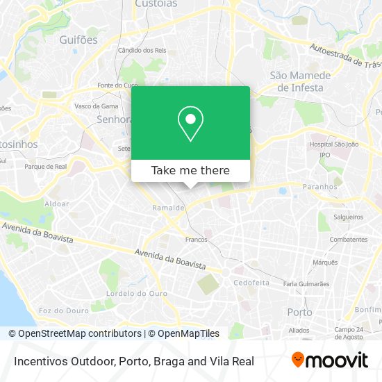 Incentivos Outdoor map