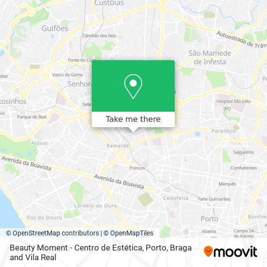 Beauty Moment - Centro de Estética map
