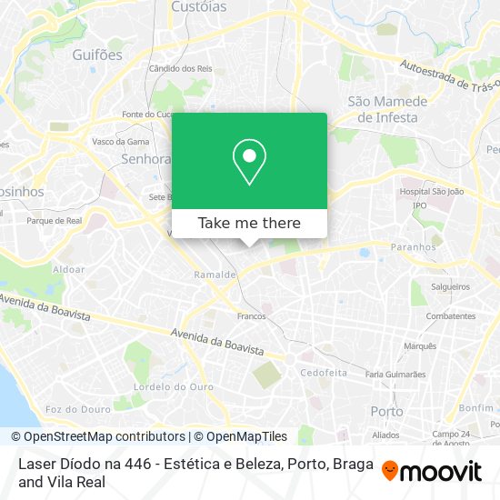 Laser Díodo na 446 - Estética e Beleza map