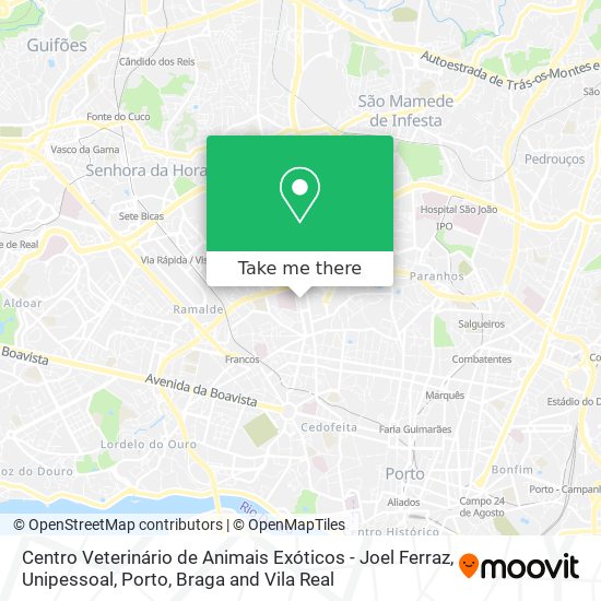 Centro Veterinário de Animais Exóticos - Joel Ferraz, Unipessoal map