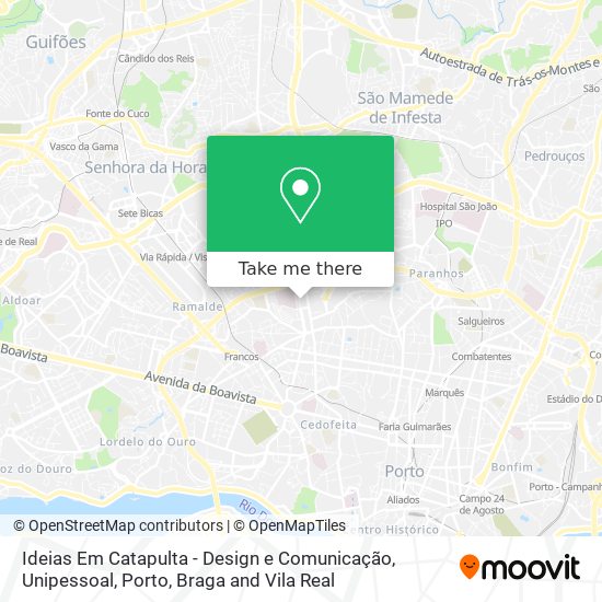 Ideias Em Catapulta - Design e Comunicação, Unipessoal map