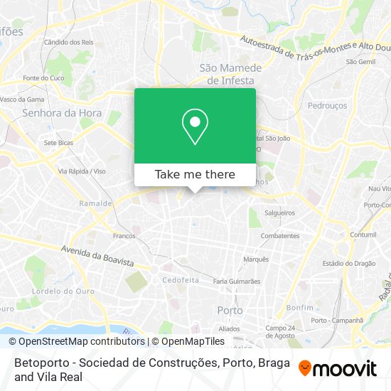 Betoporto - Sociedad de Construções map