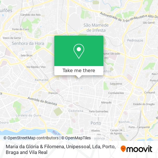 Maria da Glória & Filomena, Unipessoal, Lda map