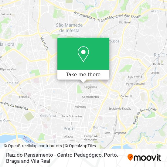 Raiz do Pensamento - Centro Pedagógico map