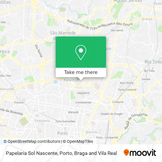 Papelaria Sol Nascente map