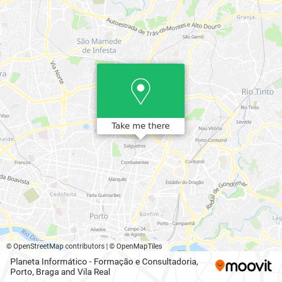 Planeta Informático - Formação e Consultadoria mapa