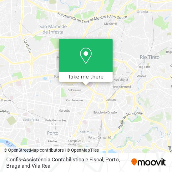 Confis-Assistência Contabilística e Fiscal mapa