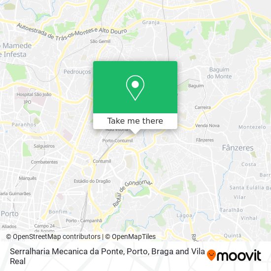 Serralharia Mecanica da Ponte map