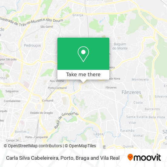 Carla Silva Cabeleireira mapa