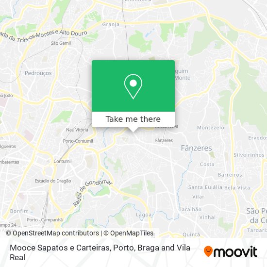 Mooce Sapatos e Carteiras map