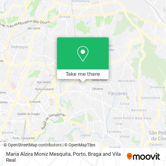 Maria Alzira Moniz Mesquita map