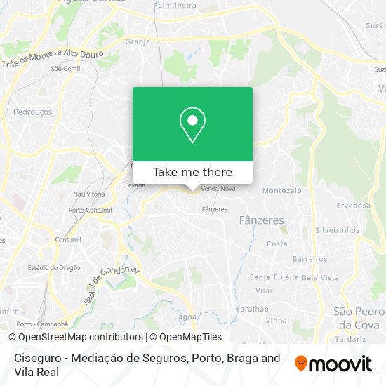 Ciseguro - Mediação de Seguros mapa