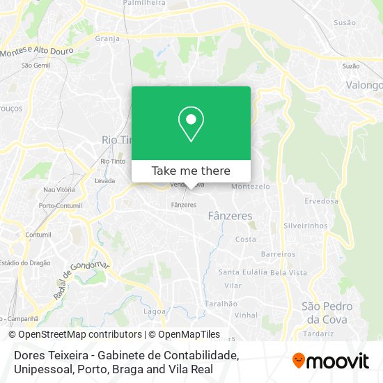 Dores Teixeira - Gabinete de Contabilidade, Unipessoal map