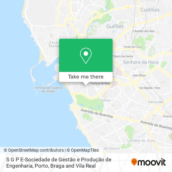 S G P E-Sociedade de Gestão e Produção de Engenharia mapa