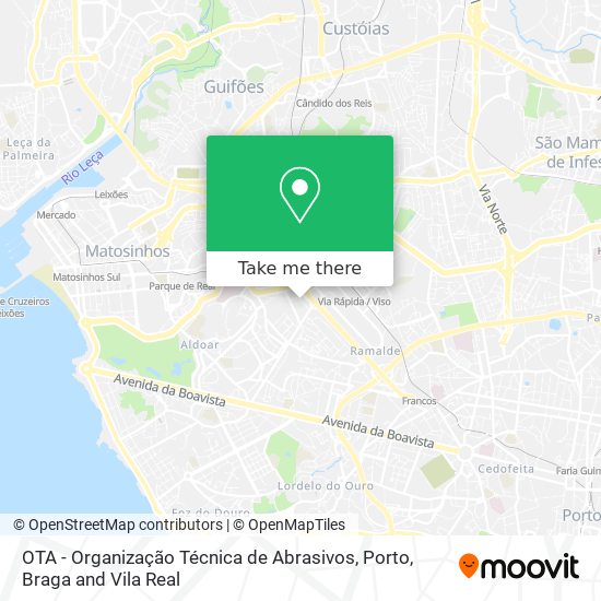 OTA - Organização Técnica de Abrasivos map