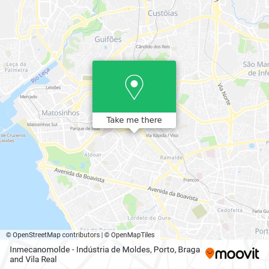 Inmecanomolde - Indústria de Moldes map