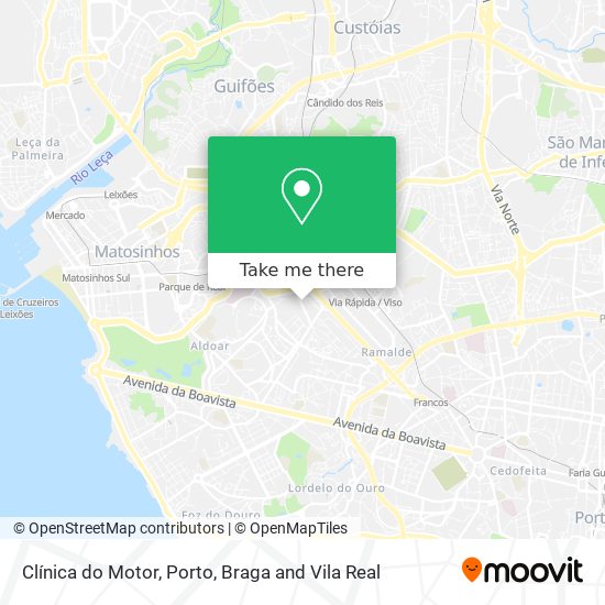 Clínica do Motor map