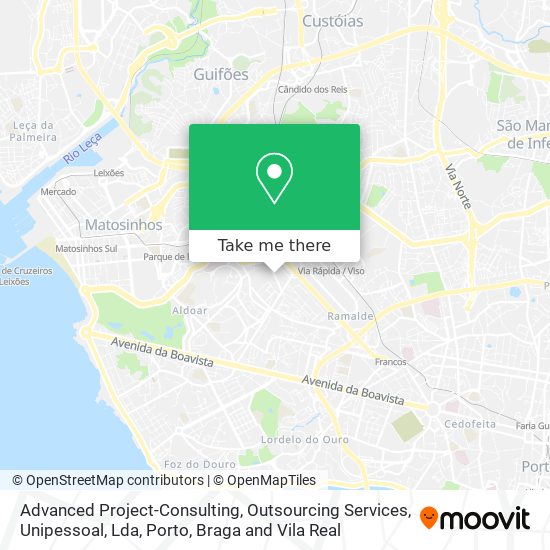 Advanced Project-Consulting, Outsourcing Services, Unipessoal, Lda map