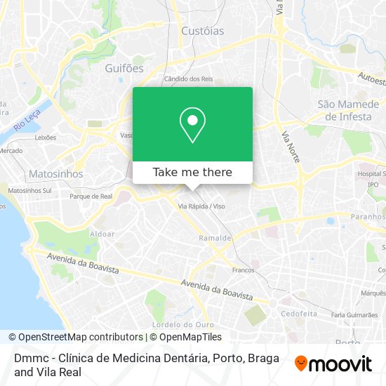 Dmmc - Clínica de Medicina Dentária map