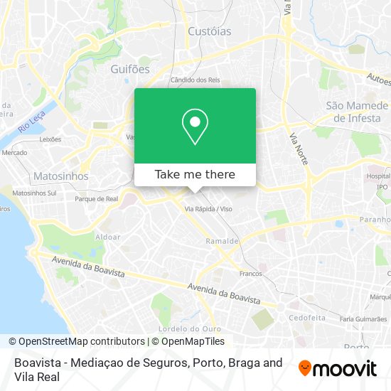 Boavista - Mediaçao de Seguros map