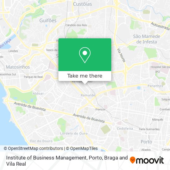 Institute of Business Management map